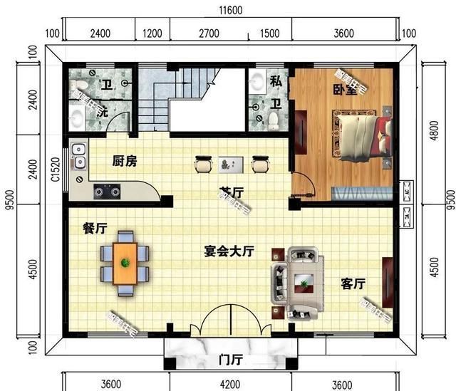 雅致|白色灰色看起来很简单,但用到新中式别墅上,就很雅致了