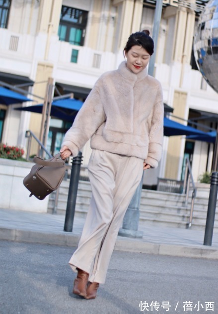 大长腿|入冬怎么穿不土气?建议入手一件“毛茸茸”外套,时髦高级上档次