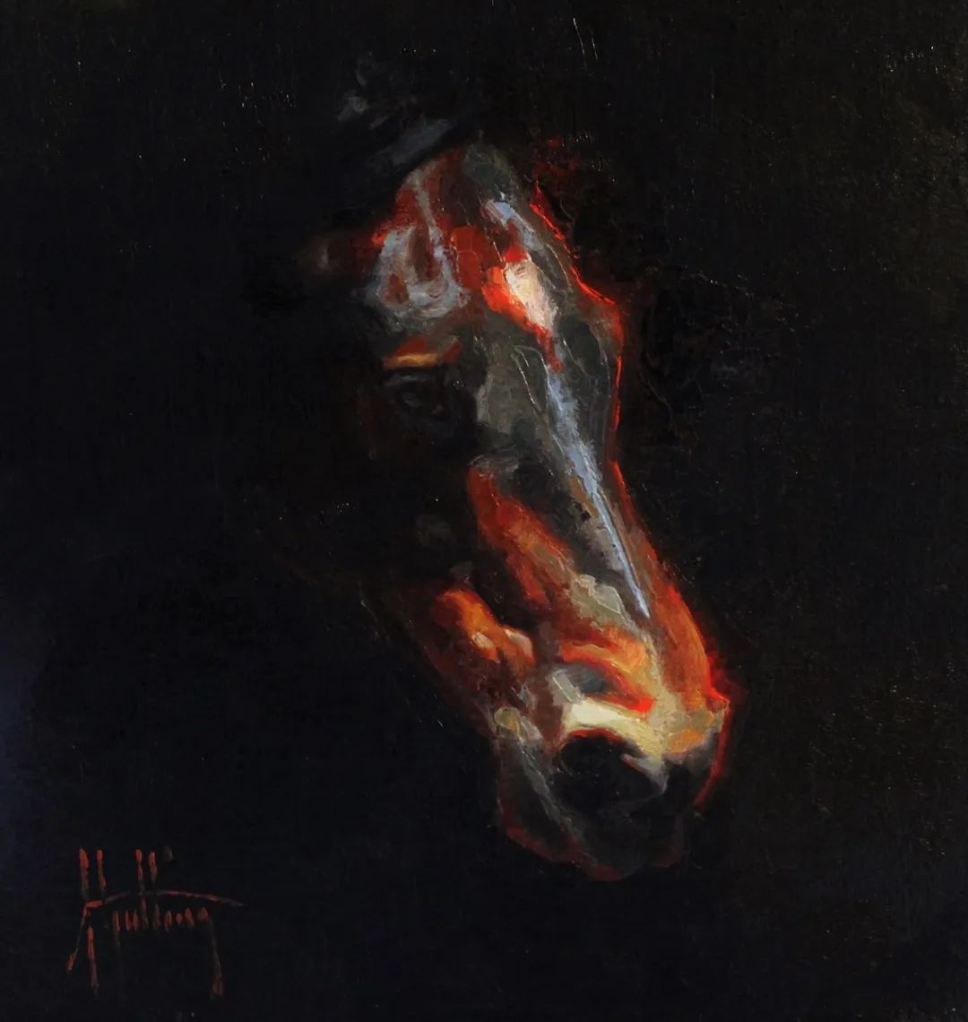 画家|美国90后美女画家,画马堪称一绝!