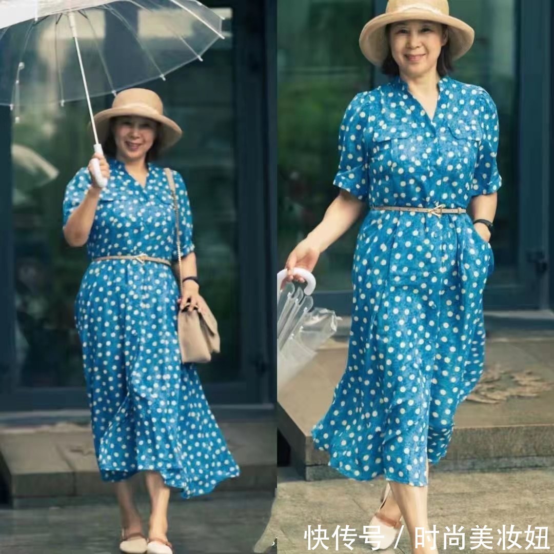 年轻人|65岁比年轻人还时髦，身材微胖相貌平平，却穿得高级优雅