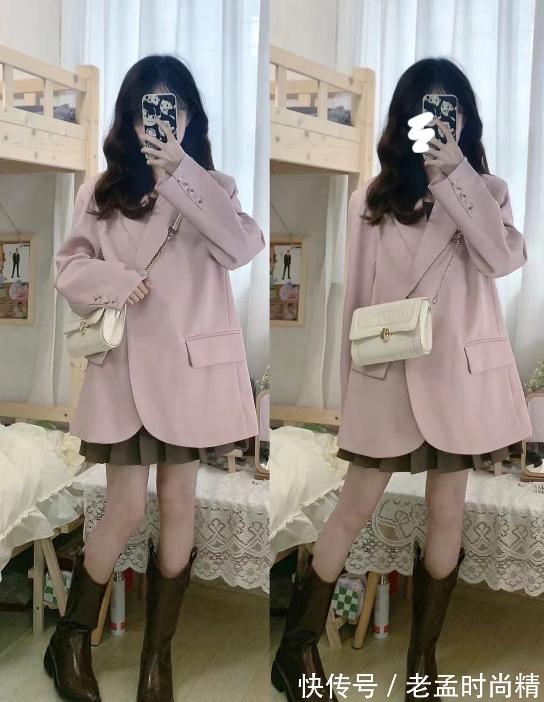 可爱|小个子秋日穿搭:身高1米5也能穿得可爱精致!