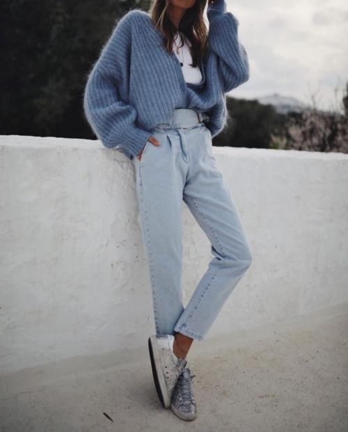 毛衣当季的时刻，用5个方式营造时髦感，穿得洋气又精致