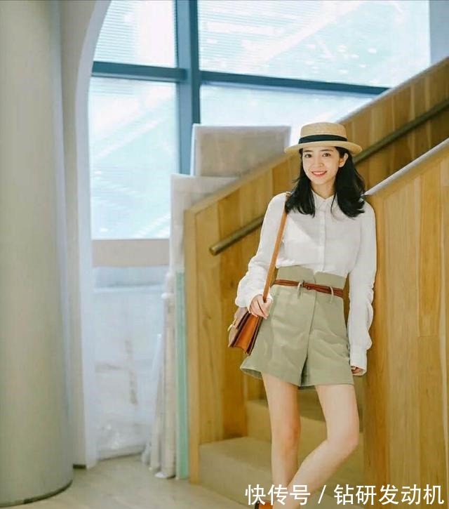 三木博主 三木把优衣库穿得太高级了衬衫+半身裙，T恤+阔腿裤，超优雅！