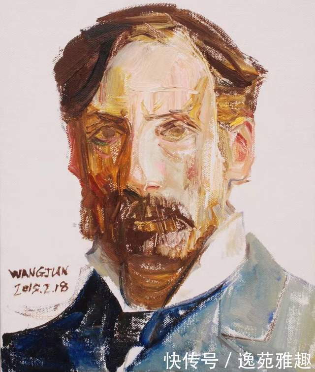 缓缓|「画作欣赏」时光慢慢走,故人缓缓归,画家王君作品欣赏