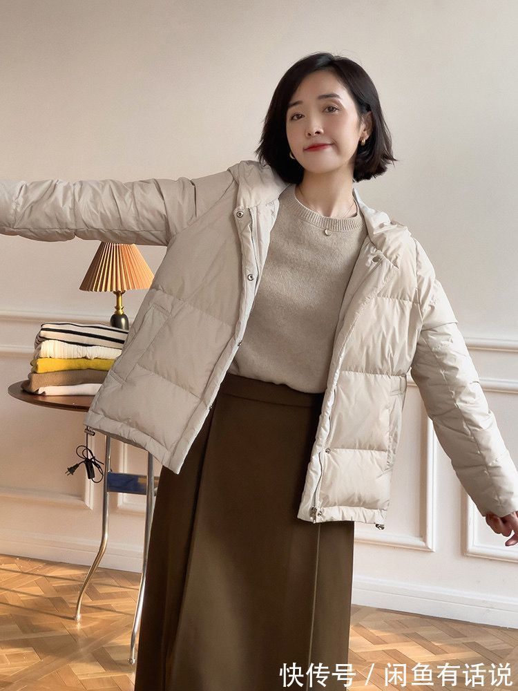 半身裙|中年女人穿羽绒服,该配“裤子”还是“裙子”?看博主示范就知道