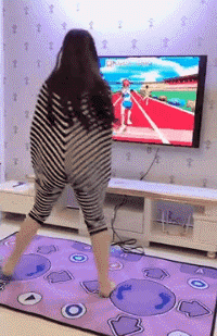 |搞笑GIF趣图姑娘还是温柔一点好,不然以后不好找对象!