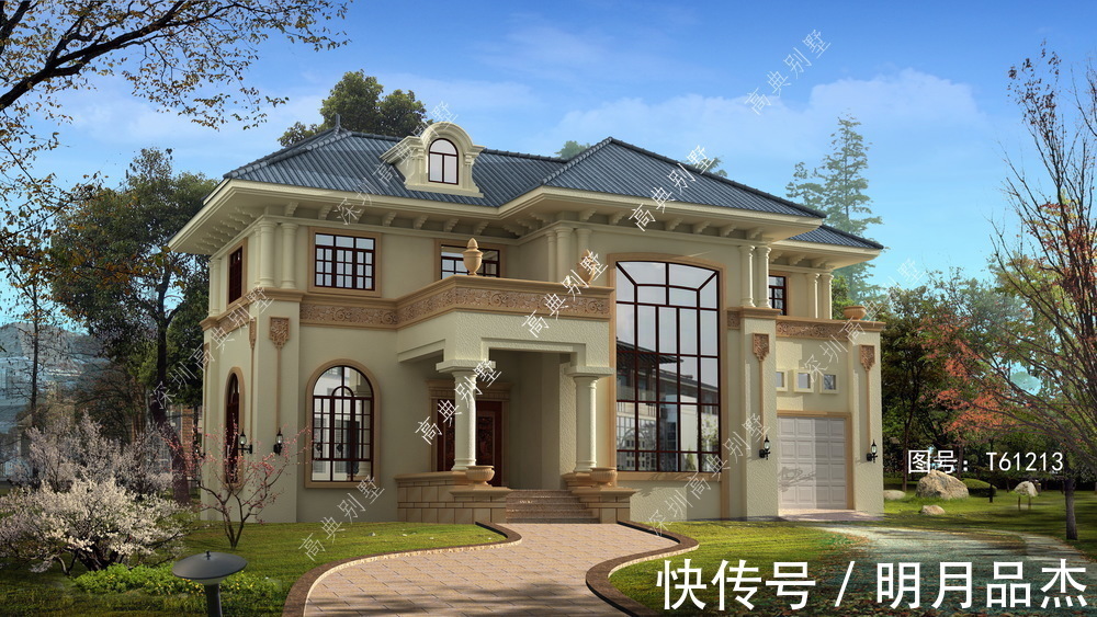 别墅|简约不简单的农村自建别墅,建在农村很有面子