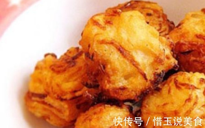 媳妇儿炸萝卜丸子,不放一滴水,只需放点“它”,外酥里嫩!