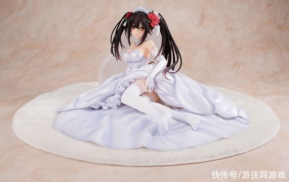 男主角|《约会大作战》人气女主“时崎狂三”白色晚礼服手办