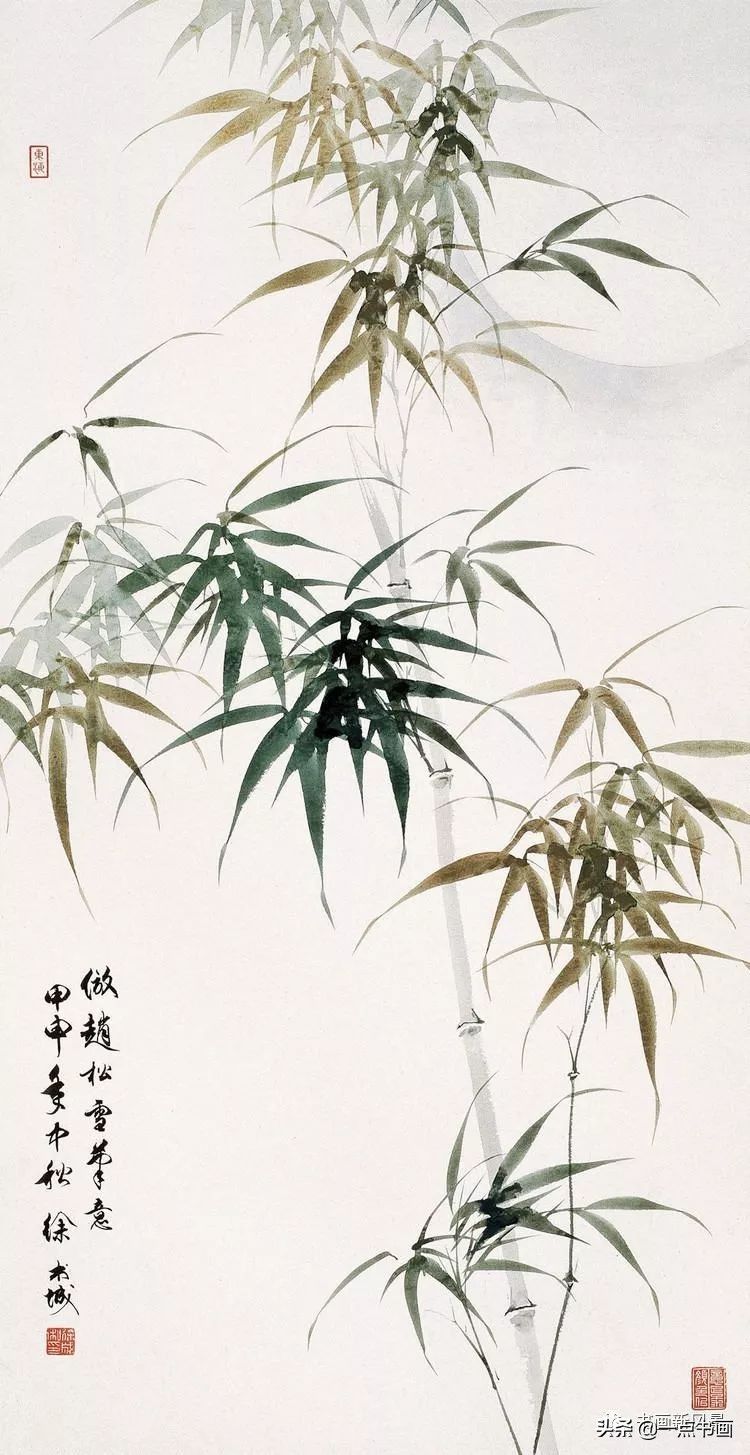 荷花|徐书城画荷花，工写结合，别具一格