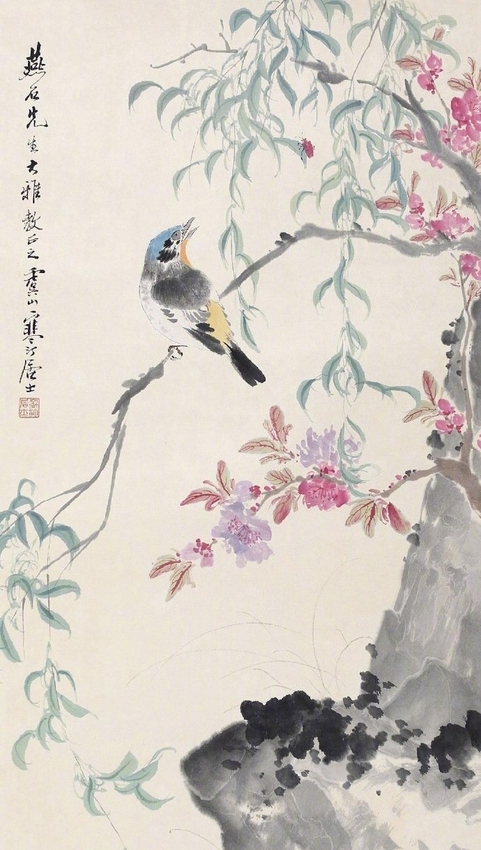 欣赏|清新淡雅江寒汀,花鸟欣赏!