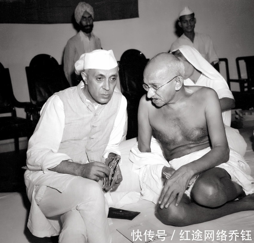 老照片:还原印度甘地,揭示所谓“圣雄”为何在中国没有市场