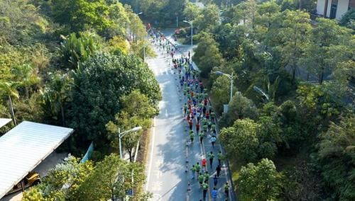 赛道|跃进湖山！美的鹭湖10KM环湖赛开跑，多图围观最美赛道