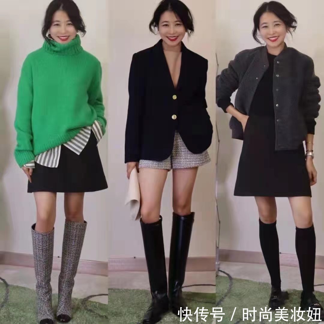都挺好|这才是40岁小个子穿衣榜样,体面又高级,照着穿想不气质都难