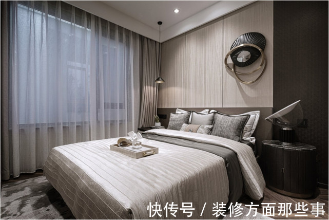 休闲|110平港式设计,居然把主人房设计为开放式的空间