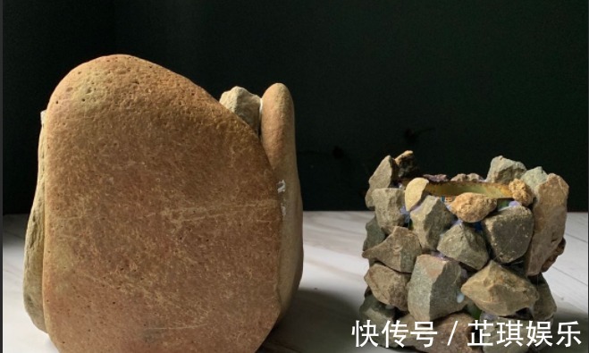 石头野草捡回家,胶水一粘变盆栽,比买的还好看!