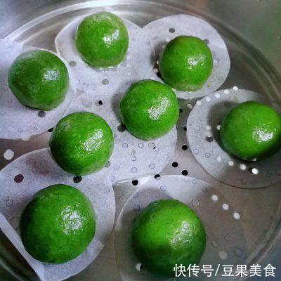 鲜掉眉毛的美味家常菜咸蛋黄肉松青团第2天不会硬