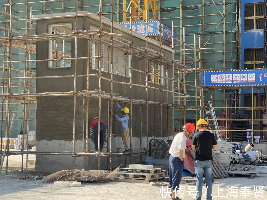 封顶|这个街道第一个动迁安置基地结构封顶啦!