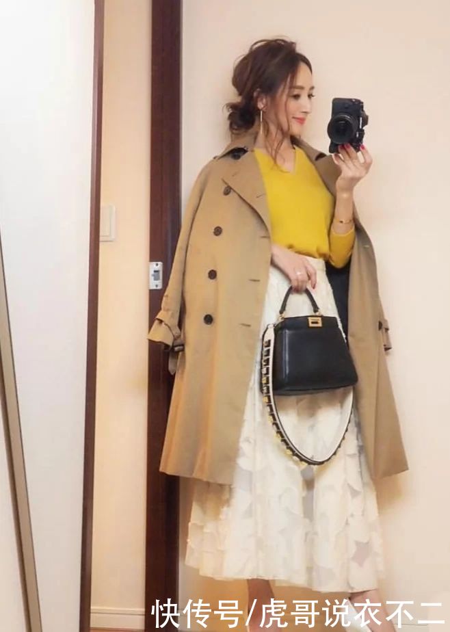 这位|大衣穿搭优雅精致最重要，这位日本博主真会穿，每一套都堪称模板
