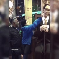 蜡像馆|身高2米72!奥尼尔和他合影矮半米,看到图才知道什么叫第一巨人