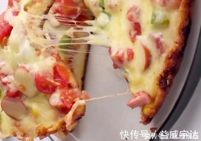 热狗|吃剩的馒头千万别丢掉,看我怎么把五毛钱的馒头变成在家也能做的披萨