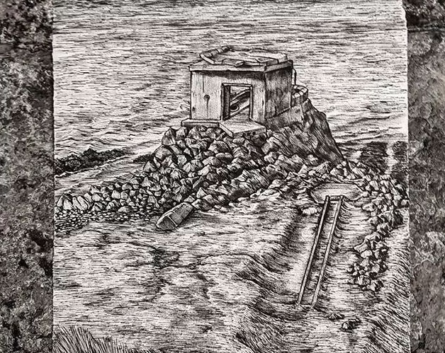 olivia@全球最“抠”美女画家,用一支2元针管笔惊艳世界