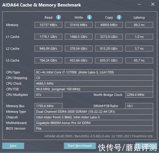 外观出色，细节配置上乘、技嘉雪雕B660M AORUS PRO AX DDR4主板 测试