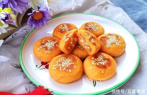 苹果馅饼|#我的养生日常-远离秋燥#红薯苹果馅饼