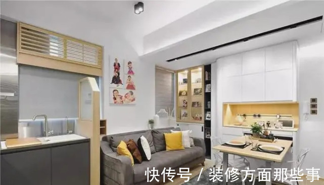 现代|52平现代风三居室空间折叠并重叠,让小户型更加舒适自在