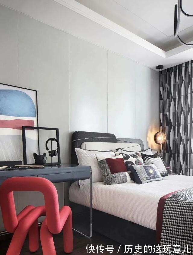 绯红|161平米轻奢新欧式，优雅时尚~！