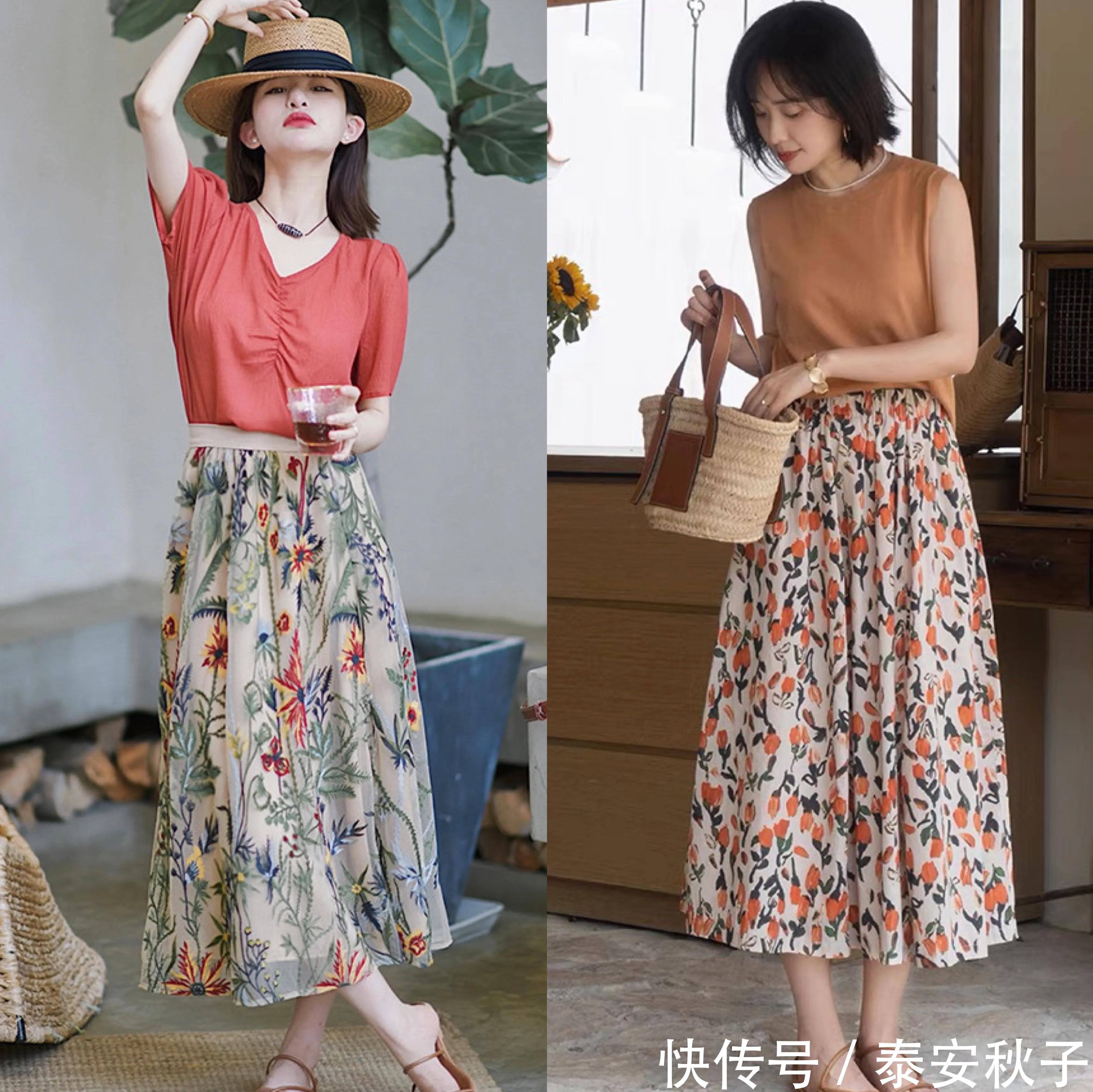 小衫|立秋之后，穿“小衫+裙/裤子”的你：显高又显瘦、女人味十足！