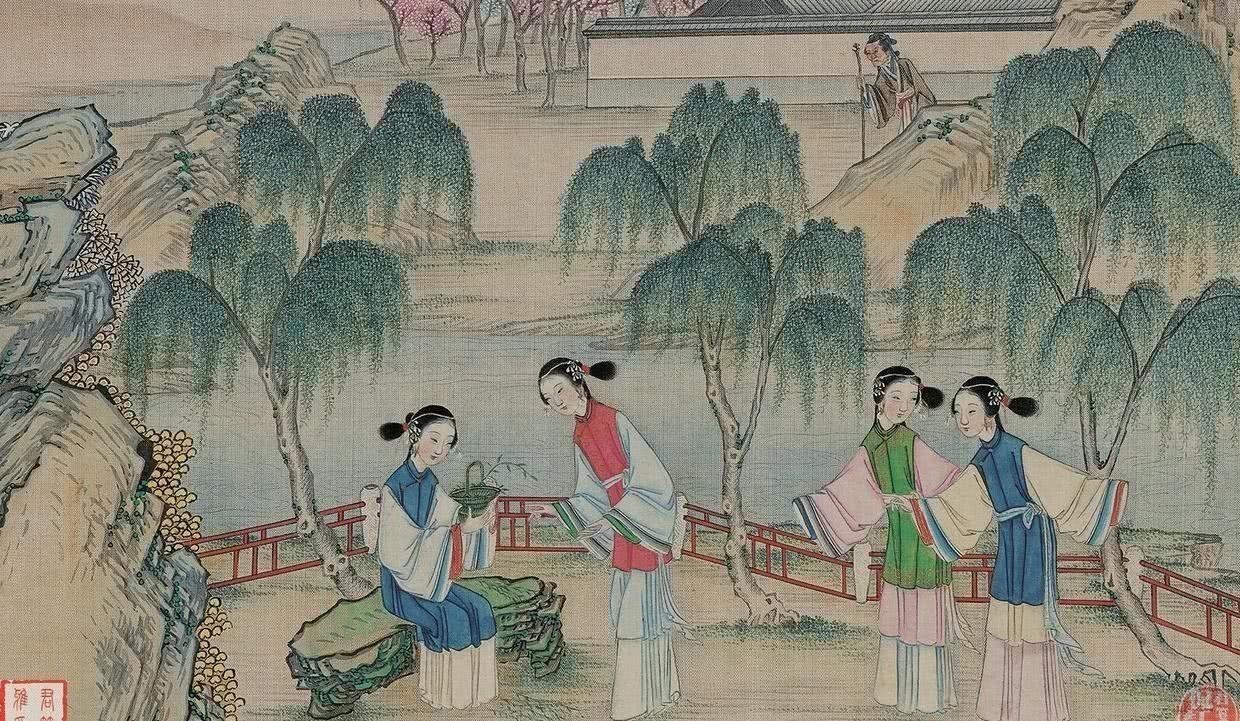 薛宝钗$芳官给贾宝玉,蕊官给薛宝钗,藕官给林黛玉,作者为何这样安排?