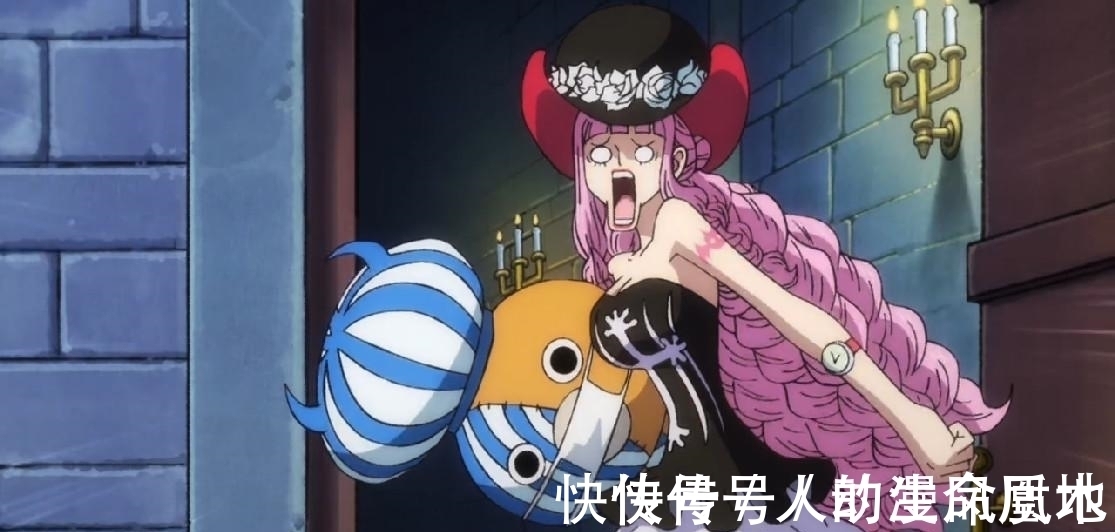 鹰眼|海贼王917集:古灵精怪的佩罗娜登场,不戴帽子的模样超好看!