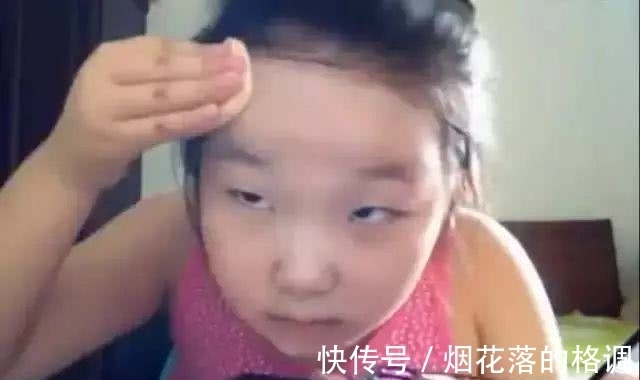 眉毛|小学生逆天化妆技巧,对自己下手太狠啦!
