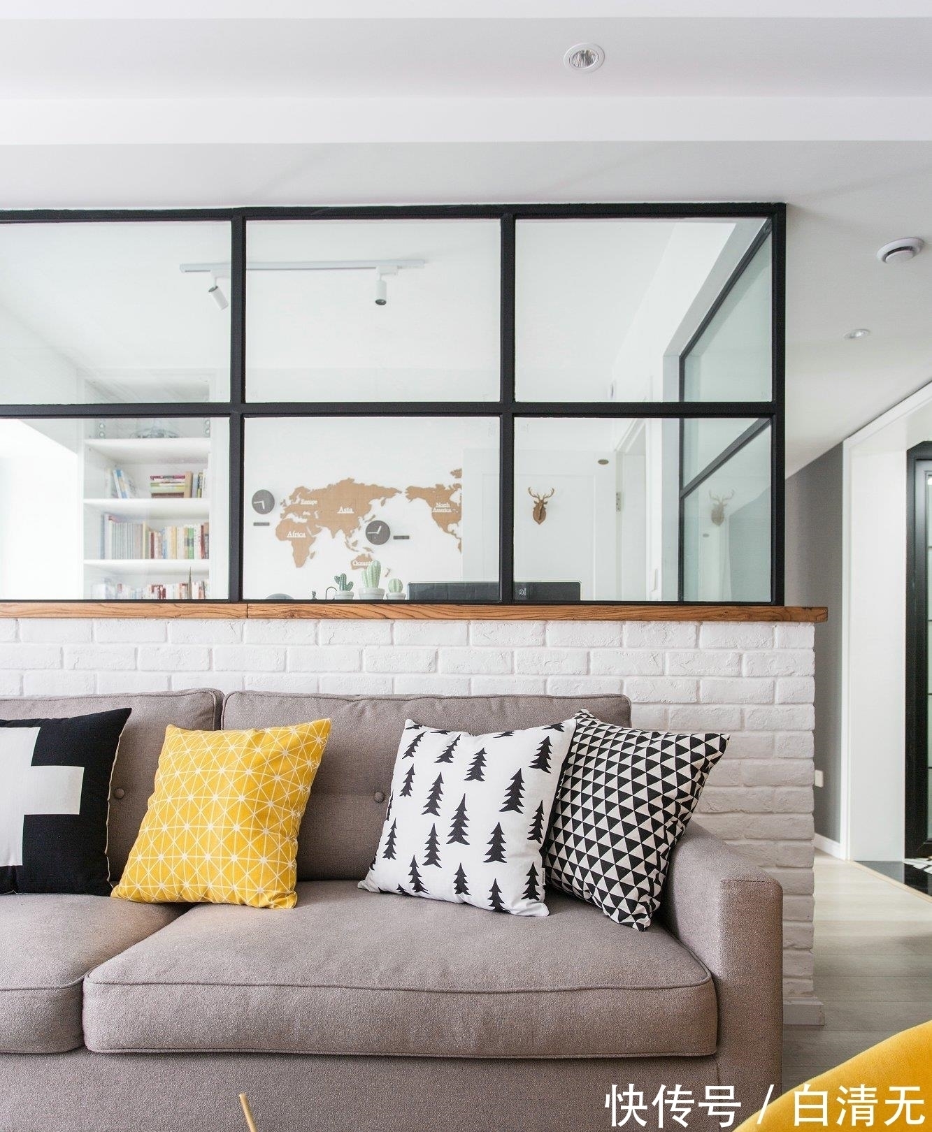 装修|70㎡小两房,一进玄关就被迷住,做刚需房太合适了,实用又漂亮!