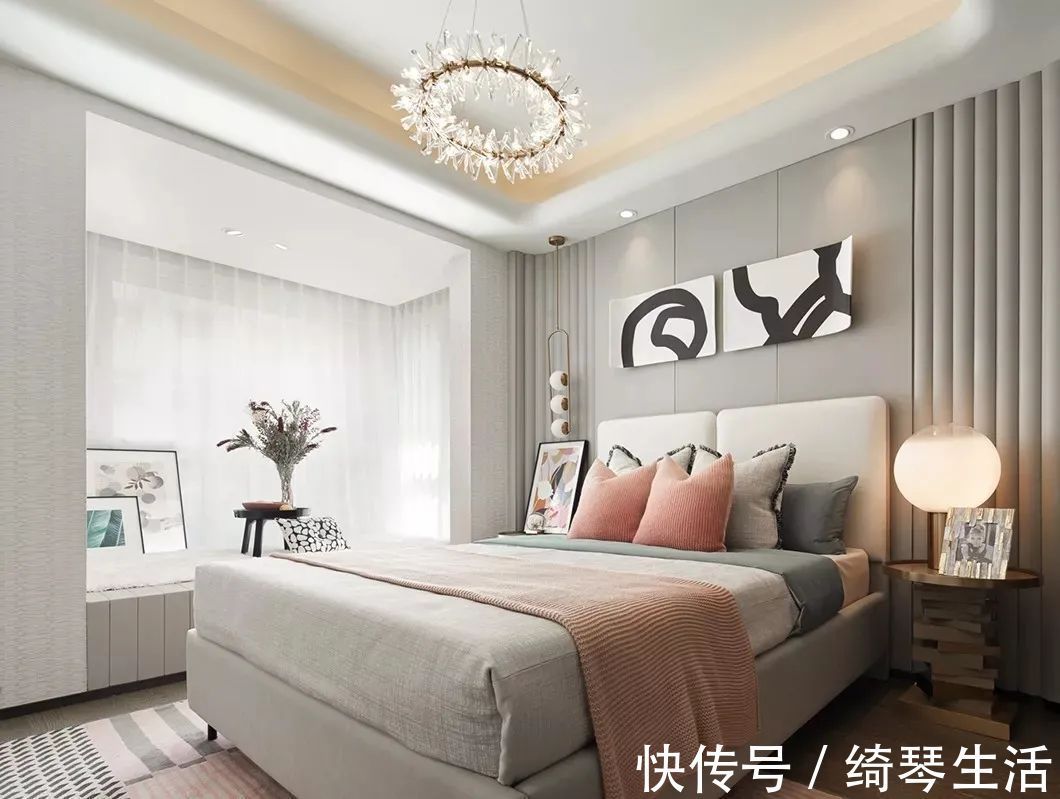 浪漫|89㎡现代简约，低饱和度的色彩，莫兰迪主义的浪漫