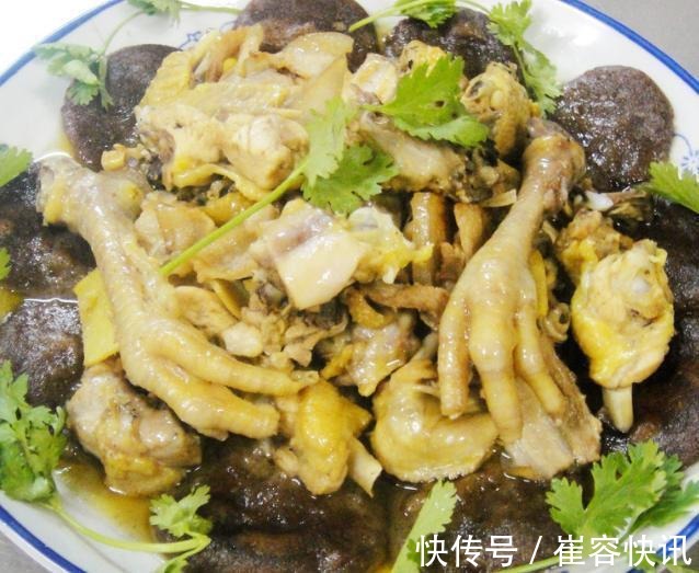 黄酒|美食推荐红烧羊血、茄汁青鱼片、炸蘑菇、蘑菇蒸鸡的做法