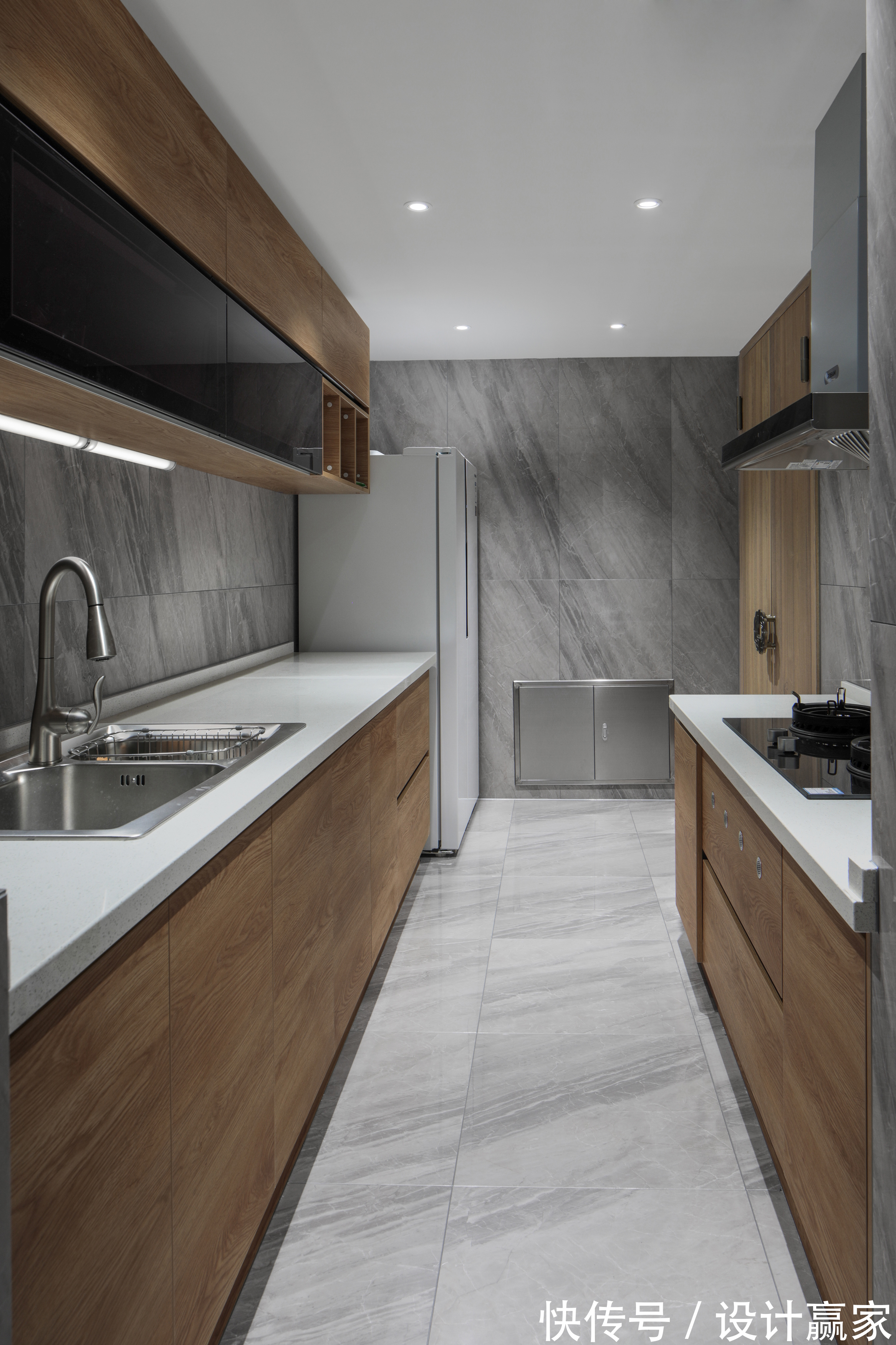 干湿分离|200㎡江景大宅，现代中式的古朴优雅之美，简约中透着高级