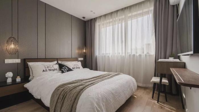 二居室|80平的现代风小户型二居室,90后夫妻的温馨小窝,时尚耐看!