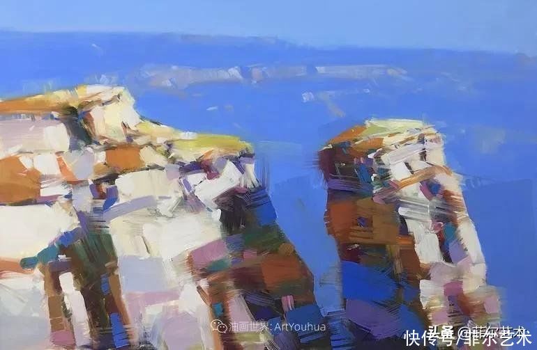 旅美|简单又清新，漂亮笔触~旅美亚美尼亚画家瓦赫·耶雷米扬油画欣赏