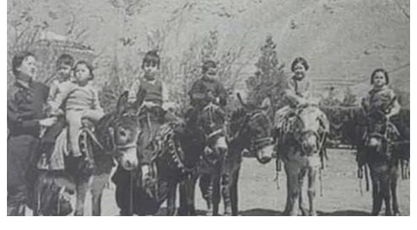 林长民$美女林徽因“老照片”:欧洲度蜜月带6岁女儿骑驴,美得不可方物