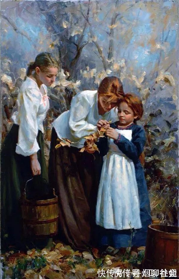 迈克尔!寻找生命中的光,70后印象现实主义画家迈克尔·马尔姆的油画