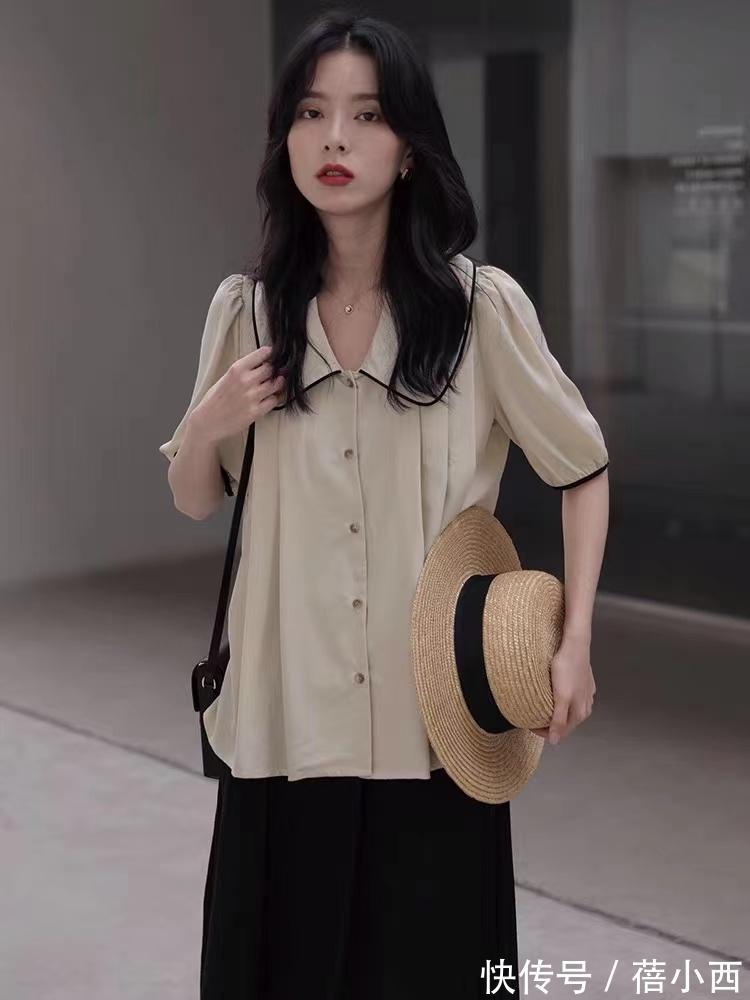 马甲|初秋快速提升衣品的3款“白衬衫”,减龄又显气质,都帮你挑好了
