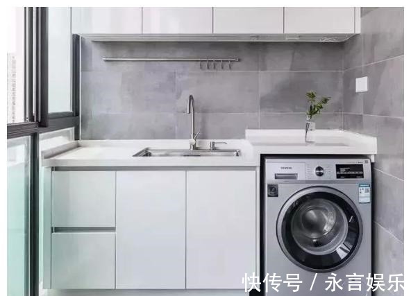 地面|洗衣机放阳台,水管别直接插地漏,装修时有1步别忘了
