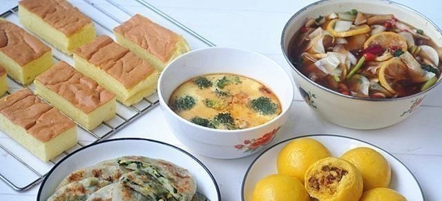 母子二人的精致早餐,发朋友圈炫耀,网友吐槽道道都想打包!