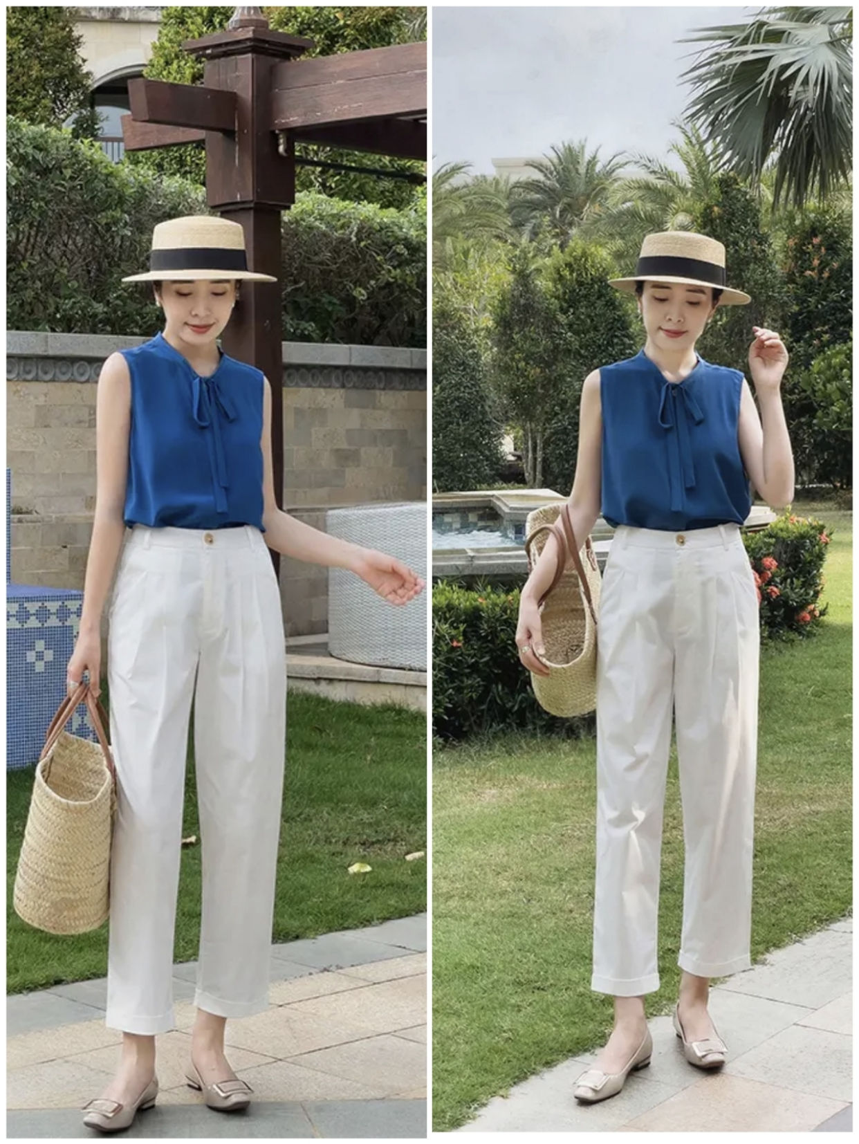 穿搭|“白裤子”怎么穿不普通？学会这些穿搭技巧，美得优雅温柔又高级