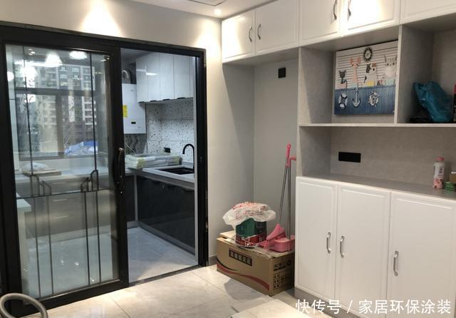 网购|花了70多天的装修成果,全屋定制的柜子很漂亮,网购的灯具很满意
