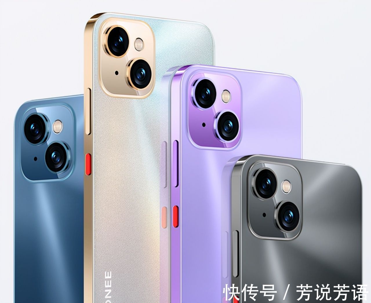 小芳|金立新机发布：外观撞脸iPhone13，拿华为鸿蒙系统宣传