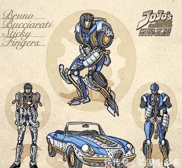 变形|假如JOJO人物能变形,他们能都变成什么呢?