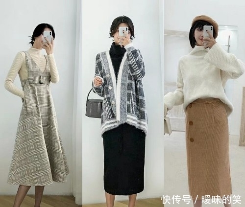 好看|21套冬日气质穿搭示范,很优雅很好看,简约才有味道!